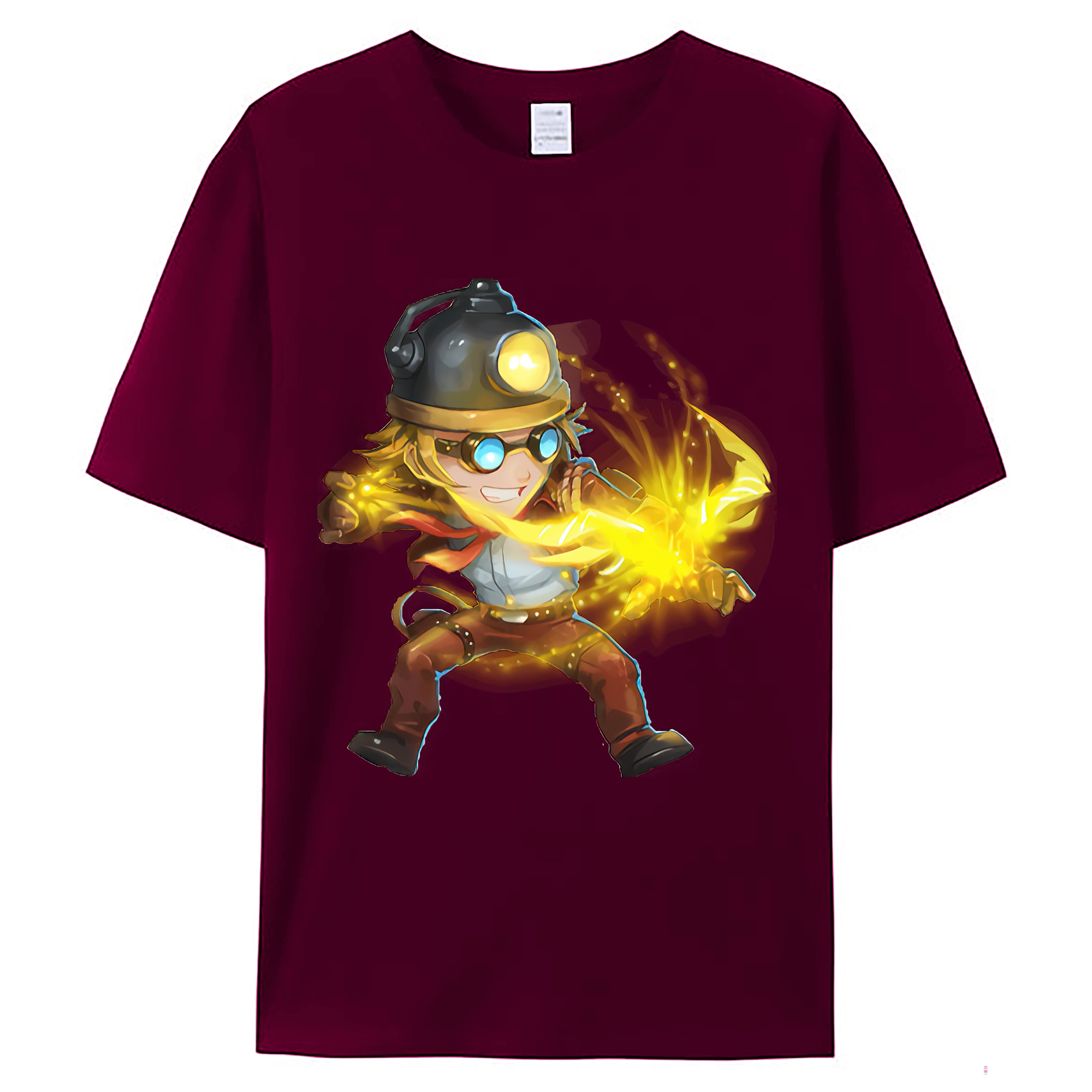 （画像用） リーグ・オブ・レジェンド League of Legends LOL レディースカジュアルプリントTシャツ（綿100％）